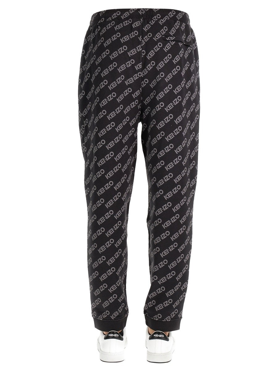 Kenzo JOGGING PANTS WITH MONOGRAM LOGO