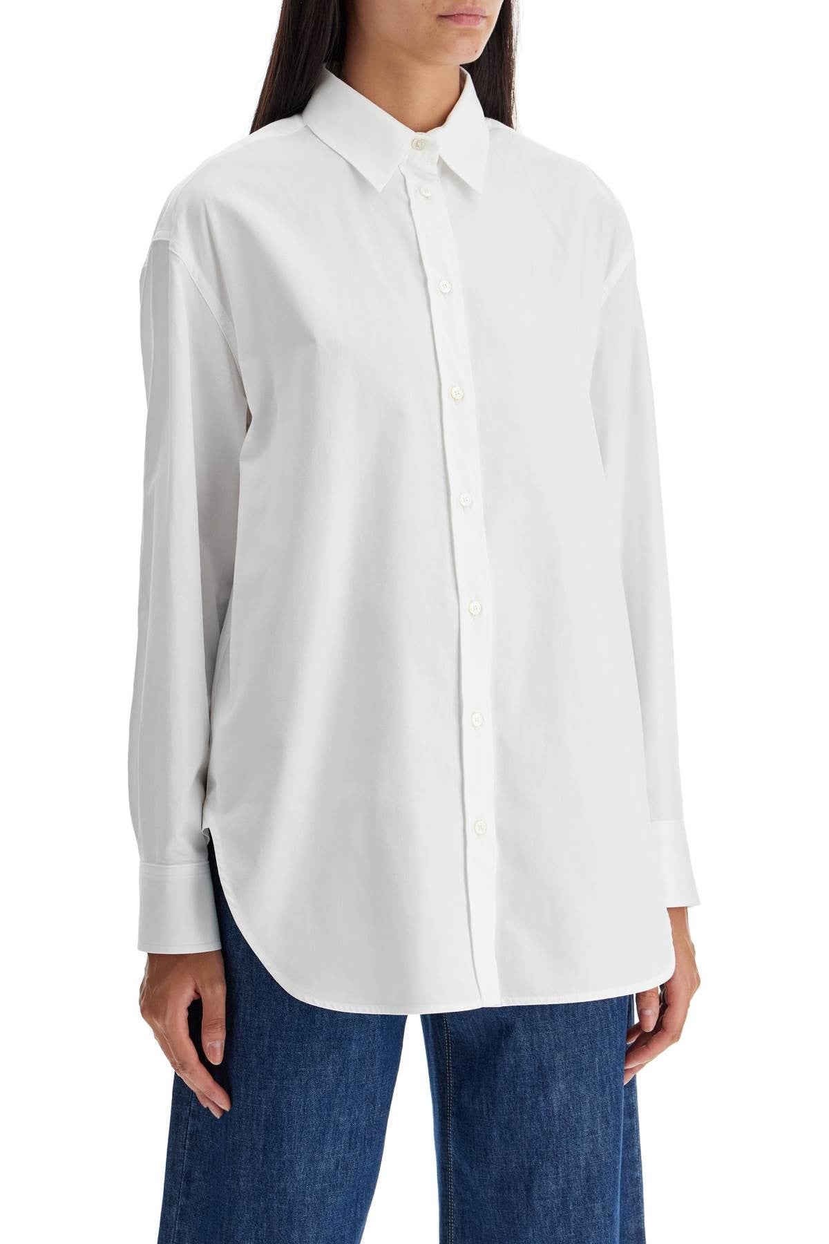 WEEKEND MAX MARA "joyroad by lucy hale x weekend max mara oversized twill shirt