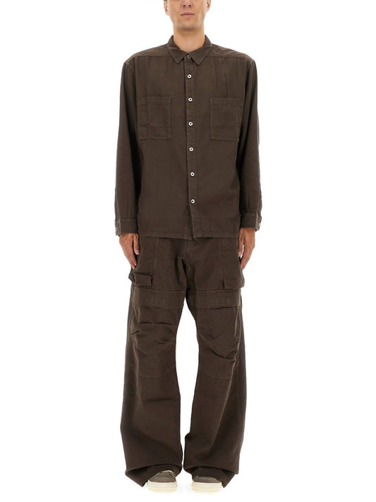 RICK OWENS DRKSHDW "JUMBO OUTERSHIRT" SHIRT