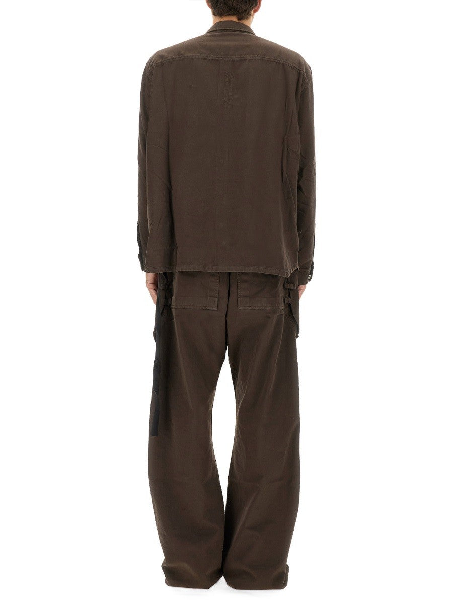 RICK OWENS DRKSHDW "JUMBO OUTERSHIRT" SHIRT