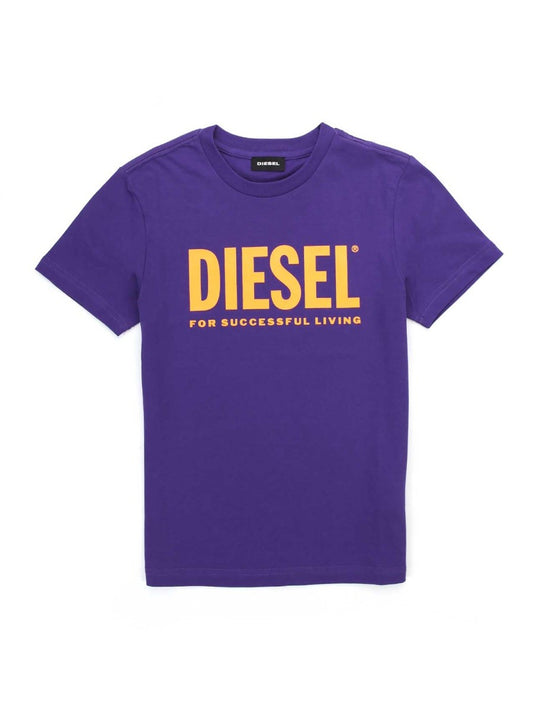 DIESEL KIDS JUST LOGO MAGLIETTA