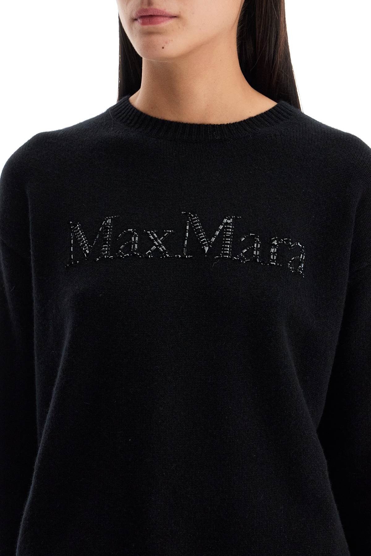 'S MAX MARA 'kassel' strass logo