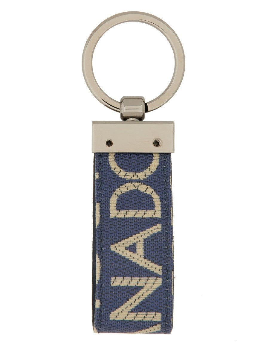 Dolce & Gabbana KEYCHAIN WITH LOGOED LABEL