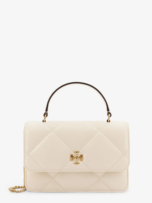 Tory Burch Kira leather wallet with shoulder strap