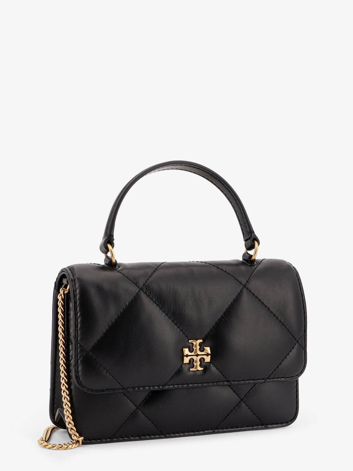 Tory Burch Kira leather wallet with shoulder strap