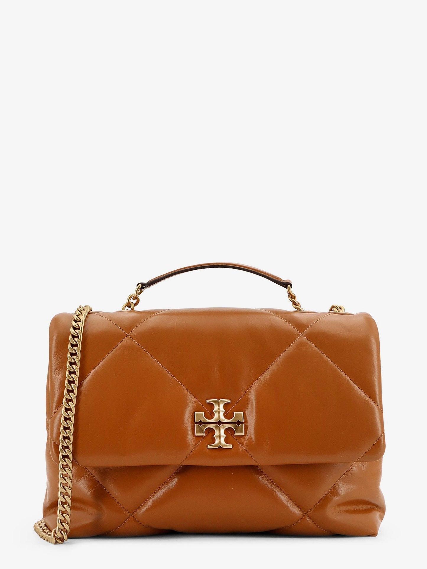 Tory Burch Kira metelassé leather shoulder bag