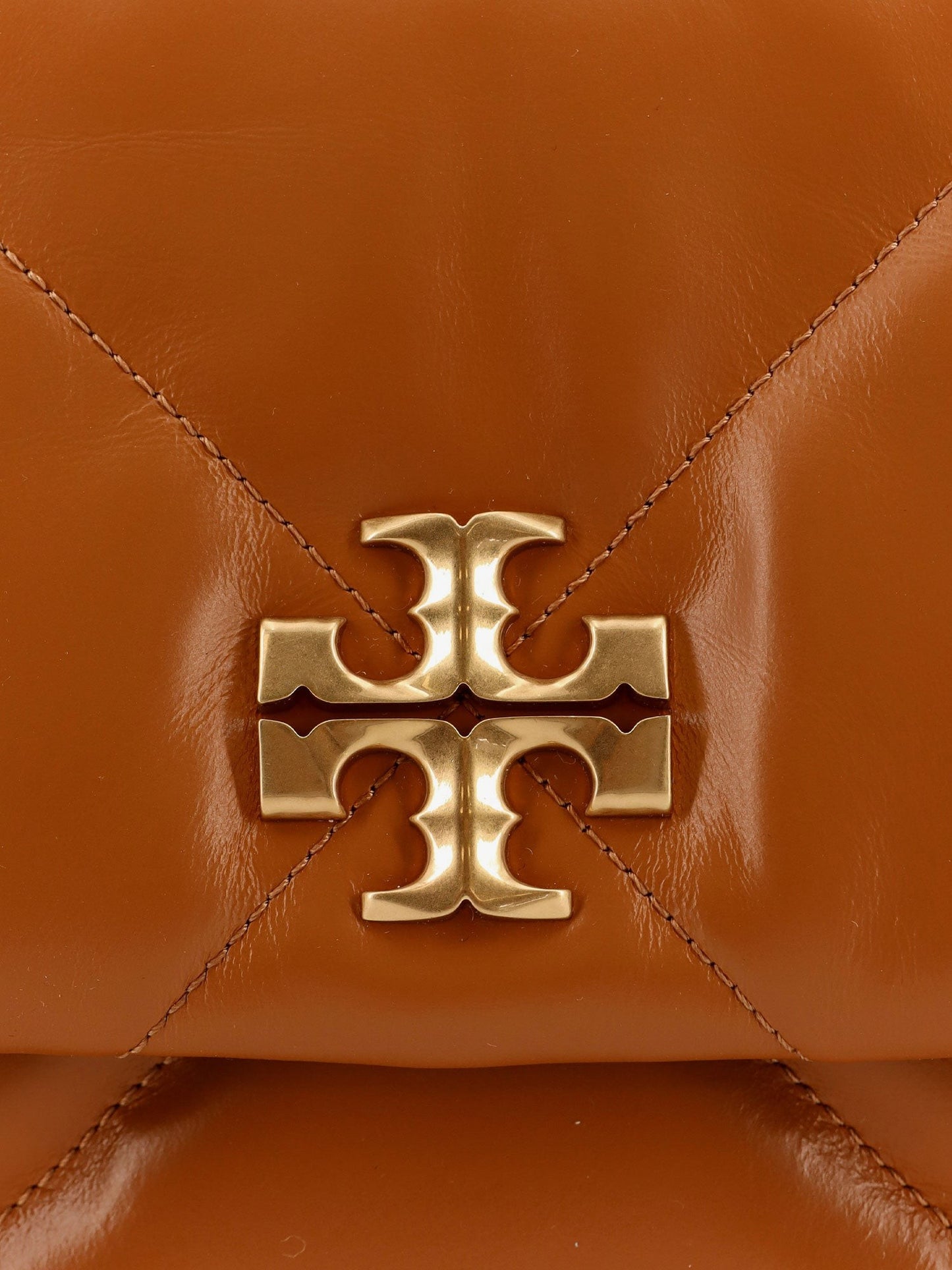 Tory Burch Kira metelassé leather shoulder bag