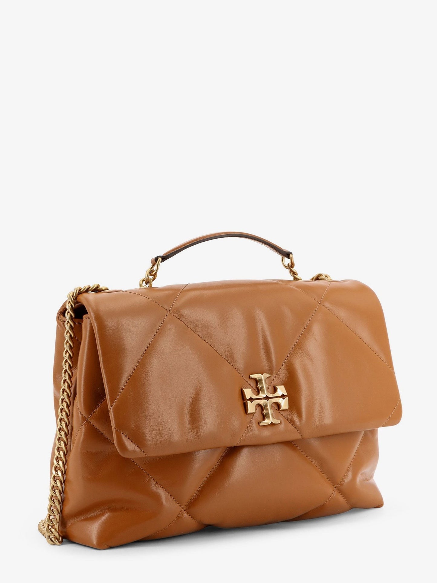 Tory Burch Kira metelassé leather shoulder bag