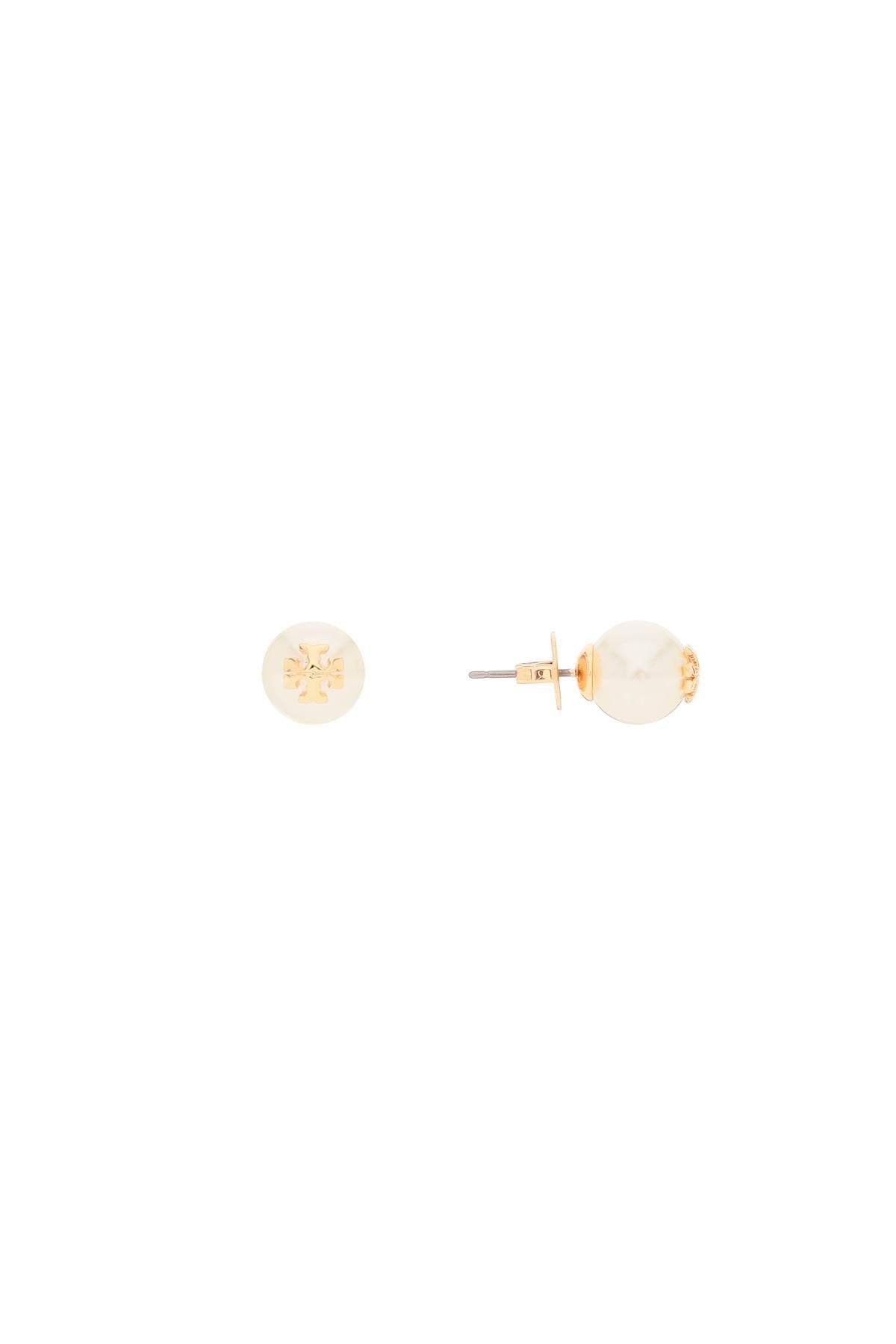 Tory Burch kira pearl earrings with