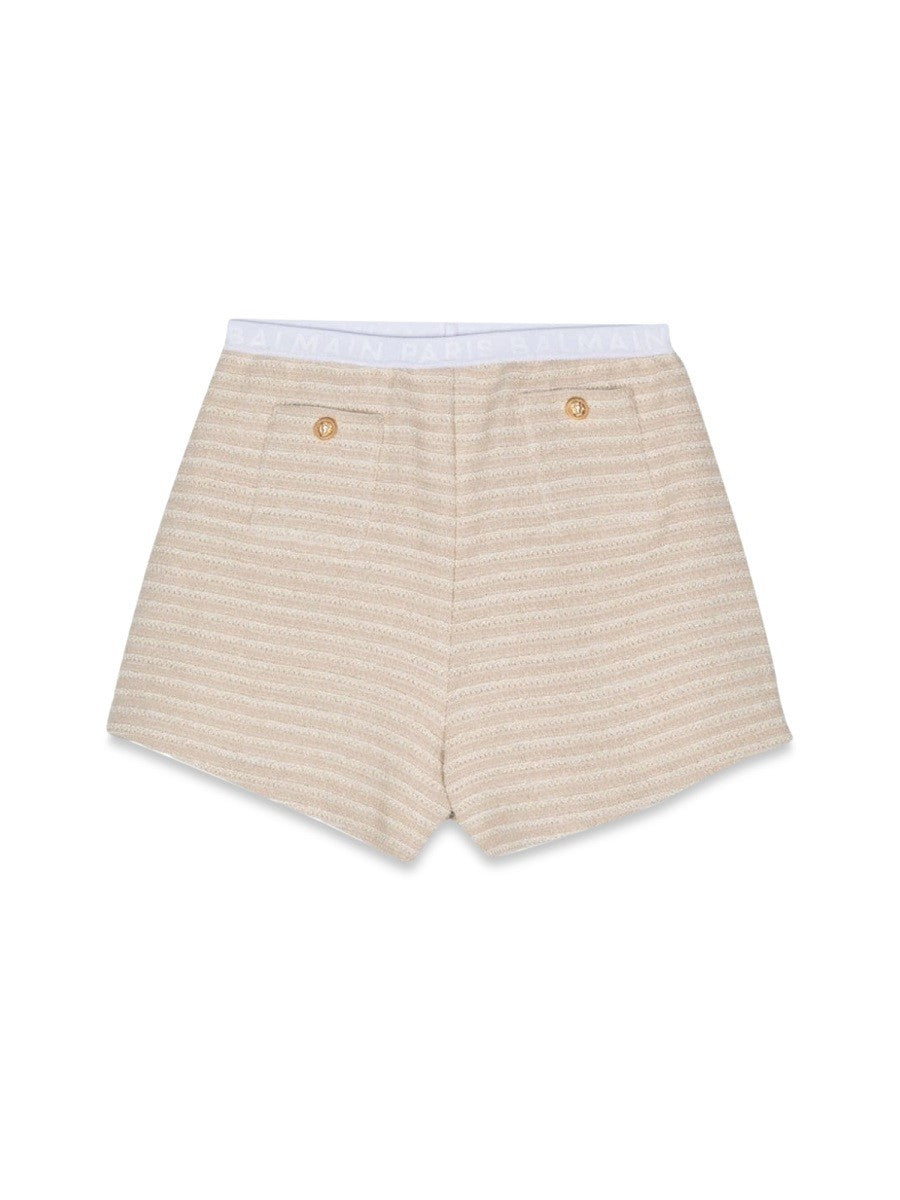 Balmain knit shorts