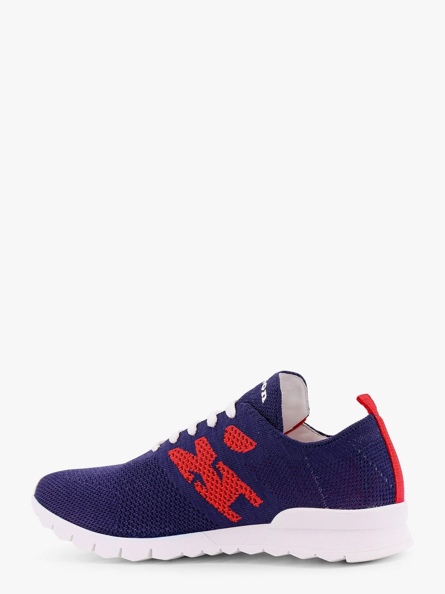 KITON CIRO PAONE Knit sneakers with lateral monogram
