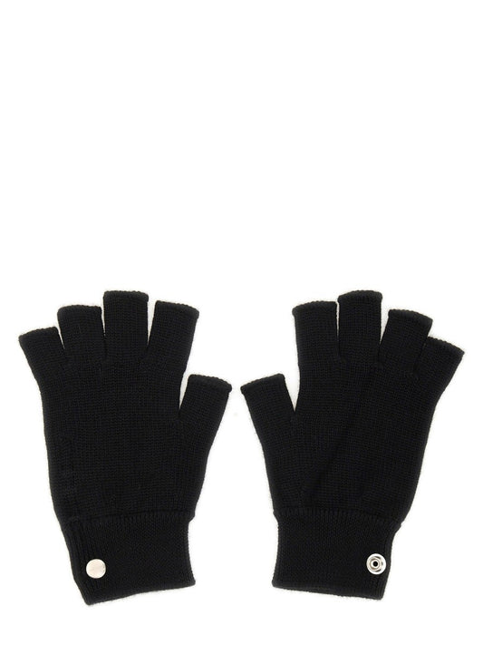 RICK OWENS KNITTED GLOVES
