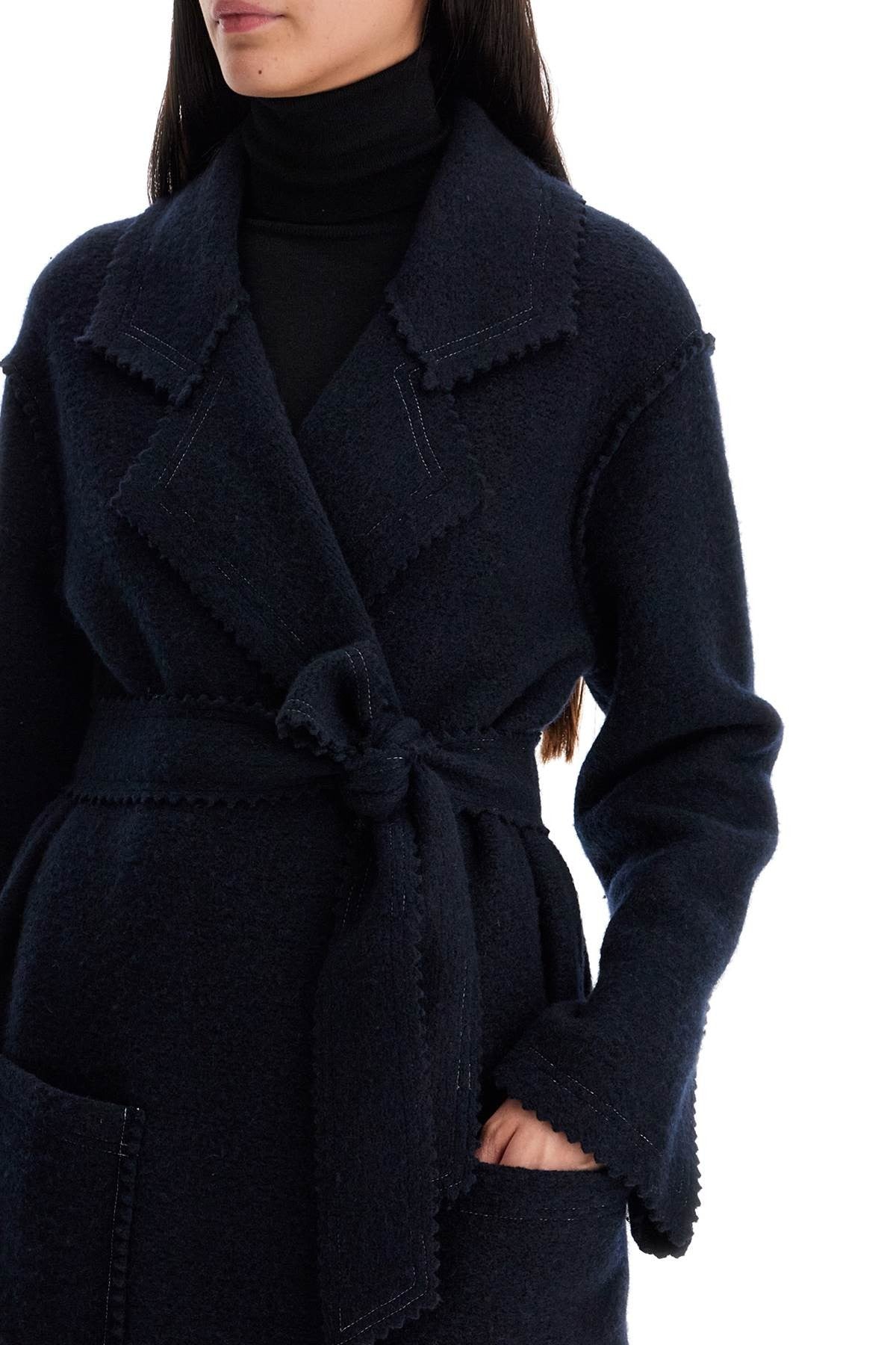 Max Mara knitted jene coat