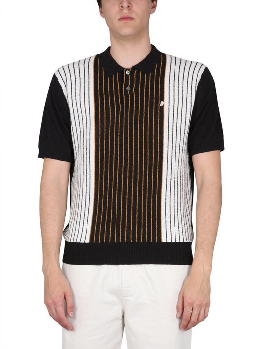 STUSSY KNITTED POLO.