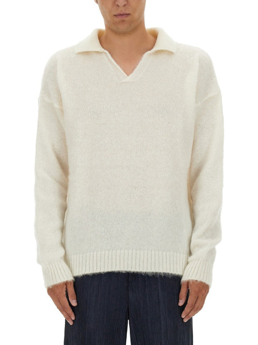 FAMILY FIRST KNITTED POLO.