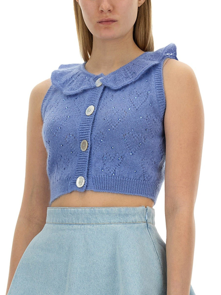 ALESSANDRA RICH KNITTED TOPS.