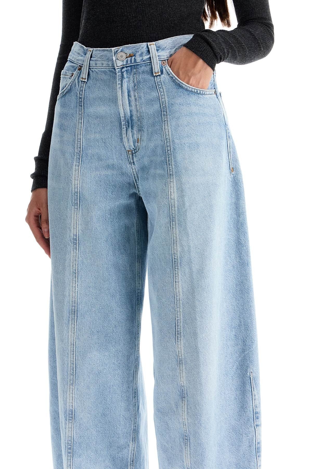 AGOLDE 'kristen jeans with curved