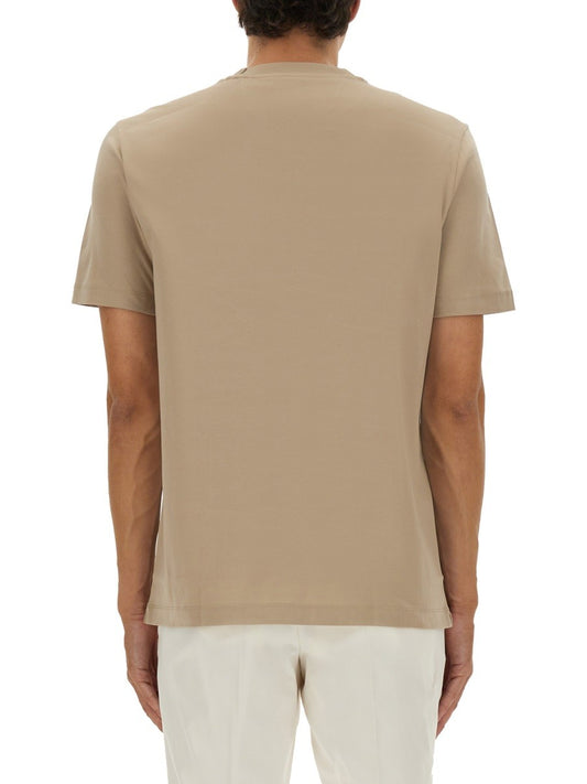 BOSS CAMEL "L-TESAR 14" T-SHIRT