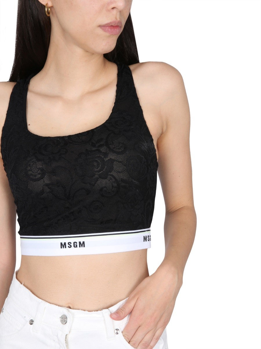 msgm LACE BRASSIERE