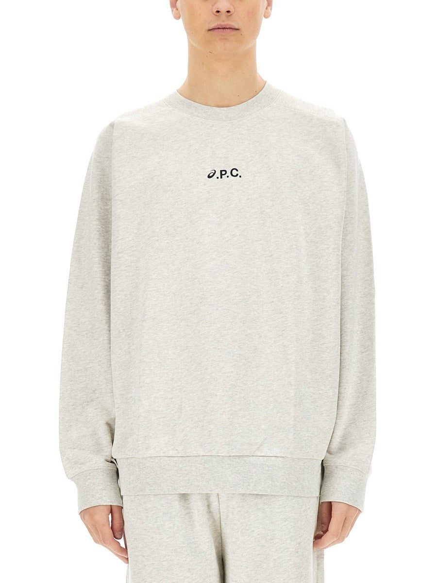 A.P.C. X ASICS "LAKE" SWEATSHIRT