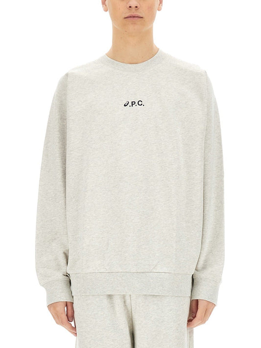 A.P.C. X ASICS "LAKE" SWEATSHIRT
