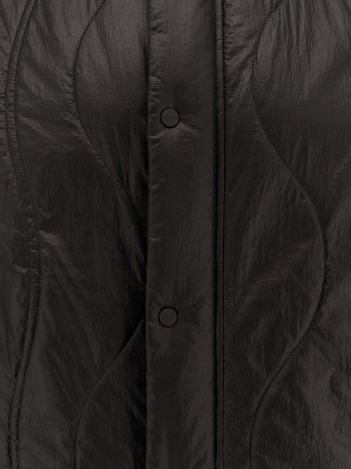 LAMINAR Laminar padded and quilted sleeveless jacket