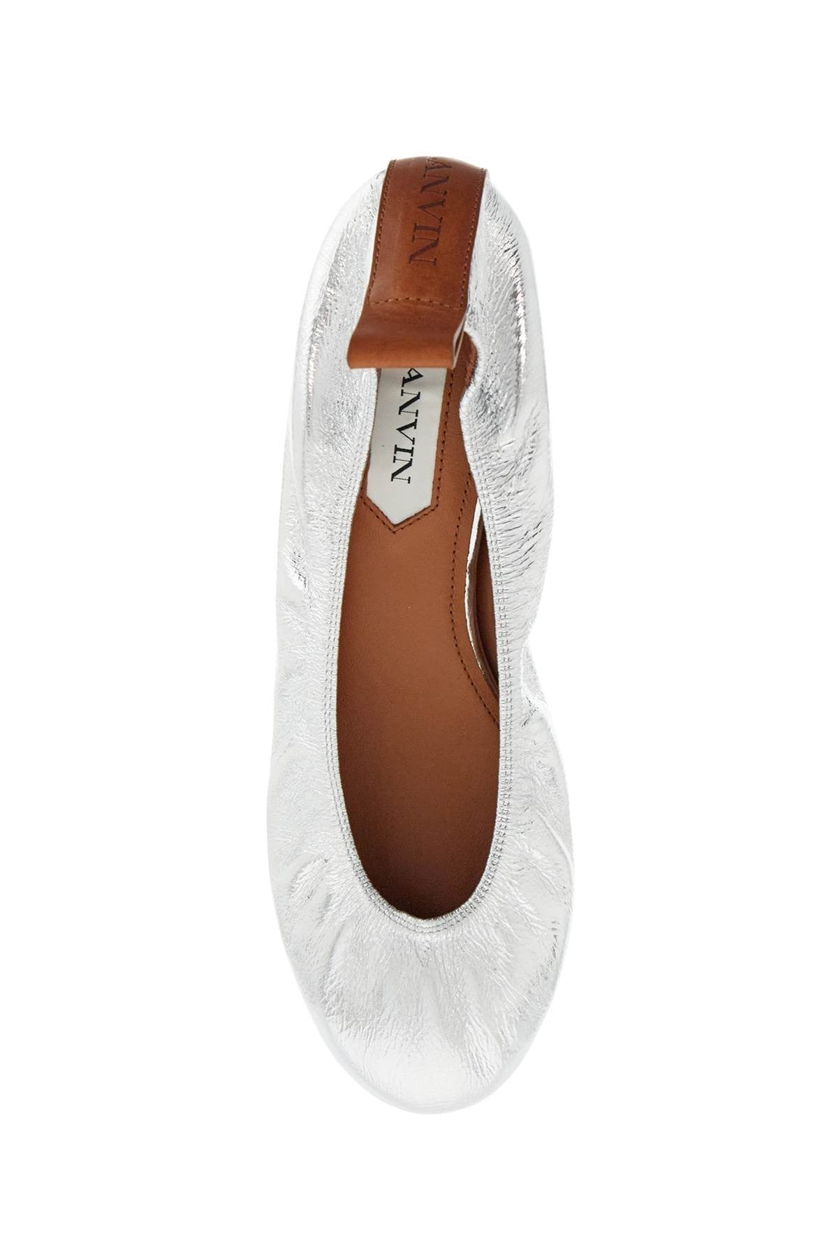 Lanvin laminate ballet