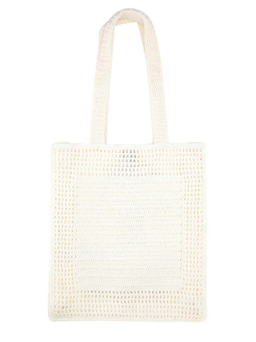 CASABLANCA LARGE CROCHET BAG