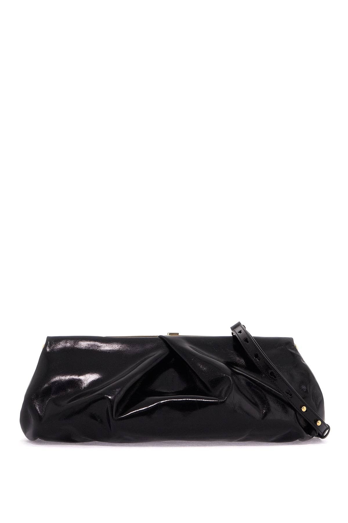 Dries Van Noten large naplak clutch bag