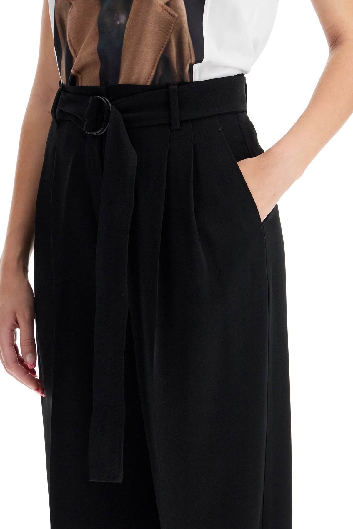 MAX MARA STUDIO 'latina' tapered wide leg pants