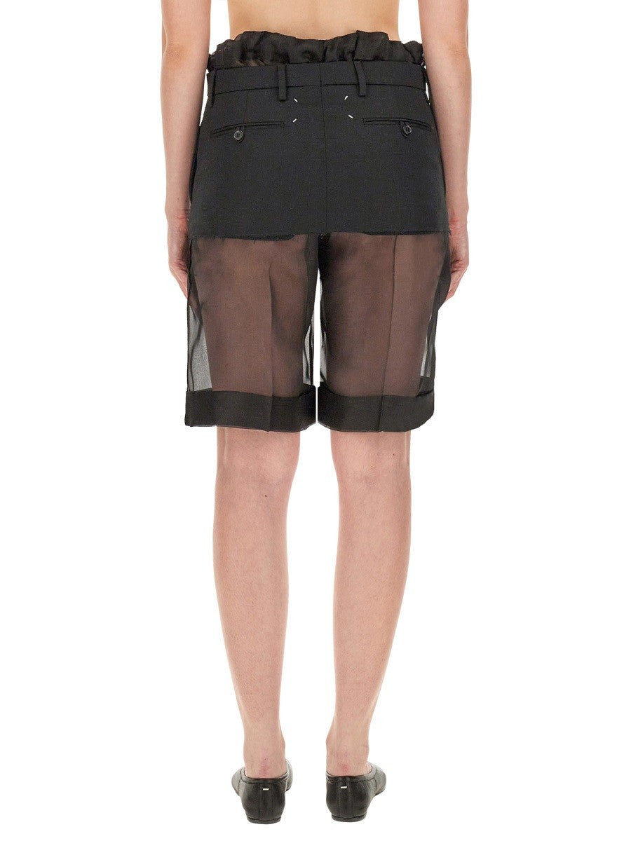 Maison Margiela LAYERED EFFECT PANTS SKIRT