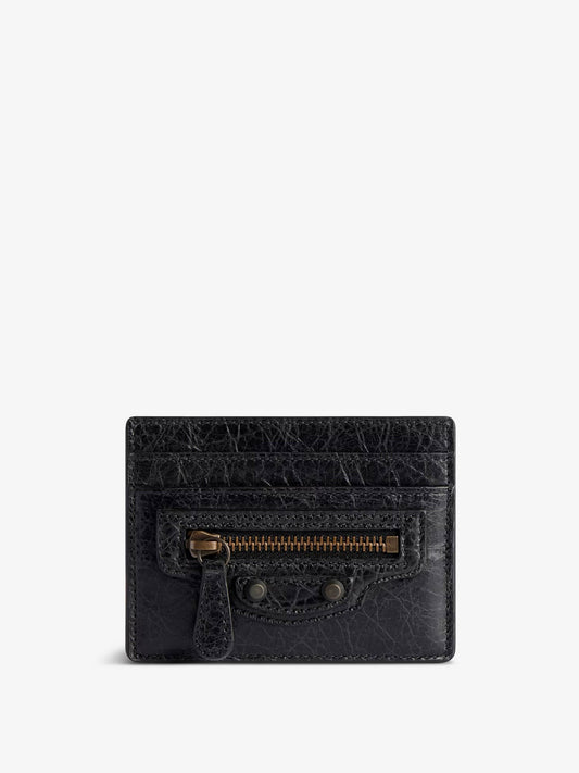 Balenciaga Le City leather card holder