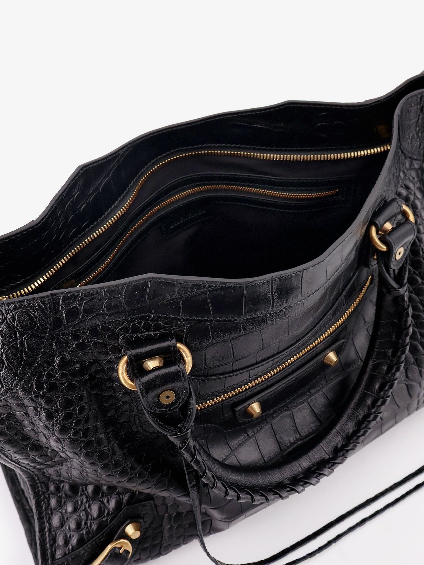 Balenciaga Le City Medium leather shoulder bag
