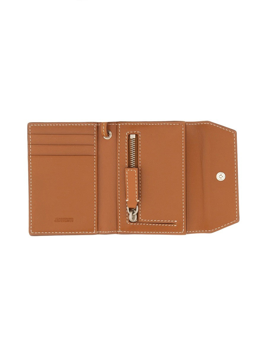 JACQUEMUS "LE PORTE JACQUEMUS" FLAP WALLET