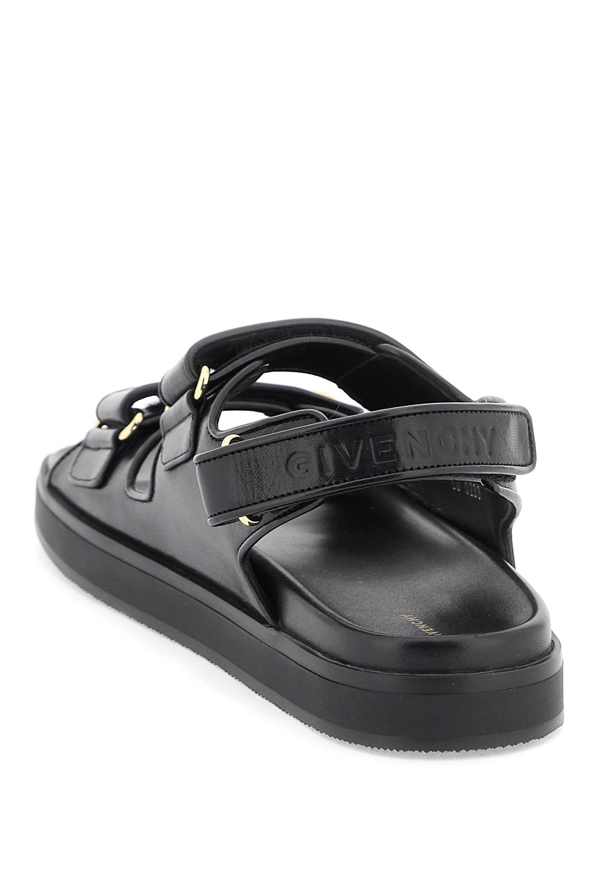 Givenchy leather 4g sandals