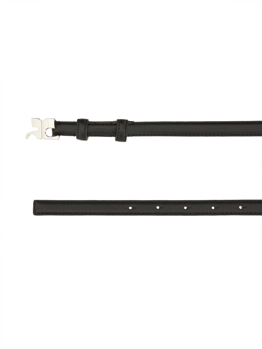 COURREGES LEATHER "AC" BELT
