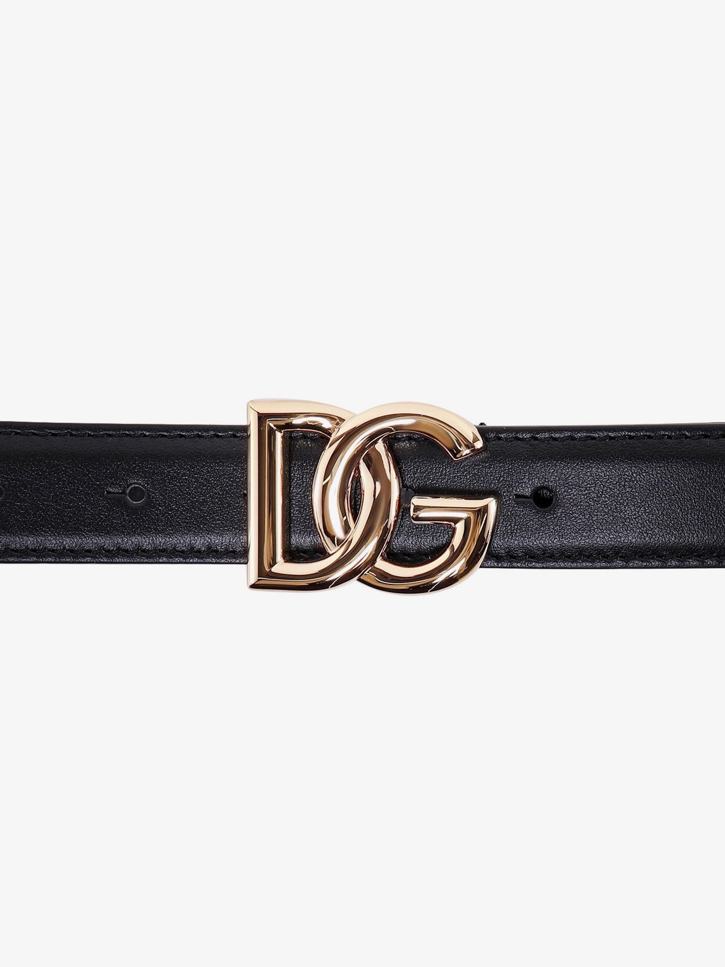Dolce & Gabbana Leather belt with dg logo