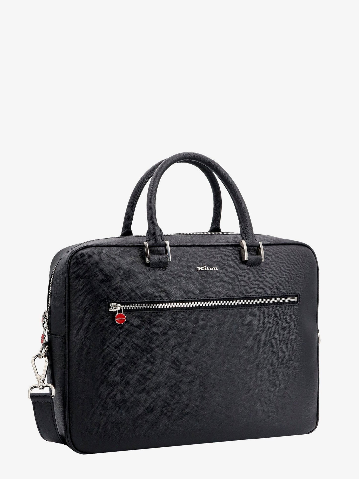 KITON CIRO PAONE Leather briefcase