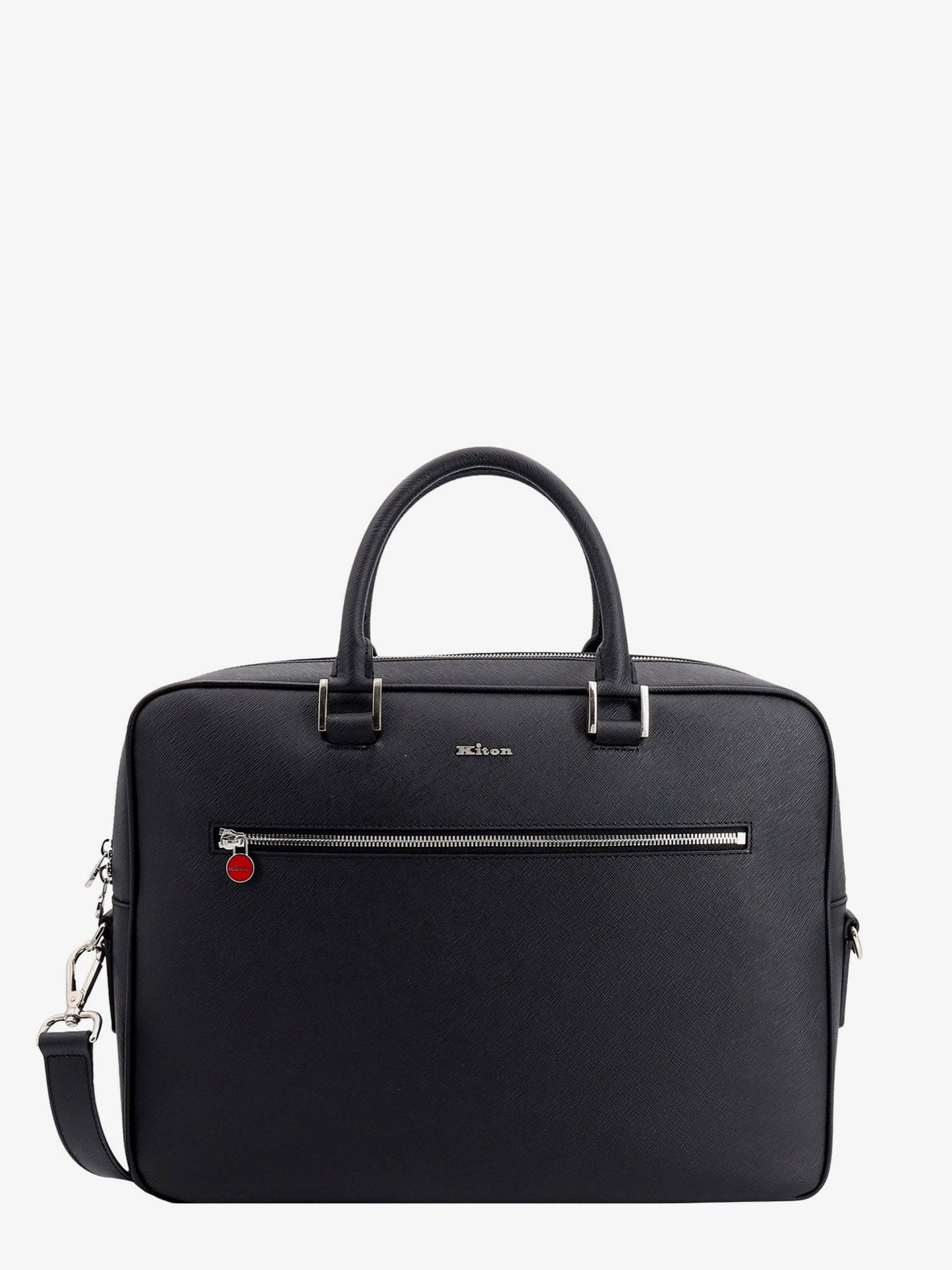 KITON CIRO PAONE Leather briefcase