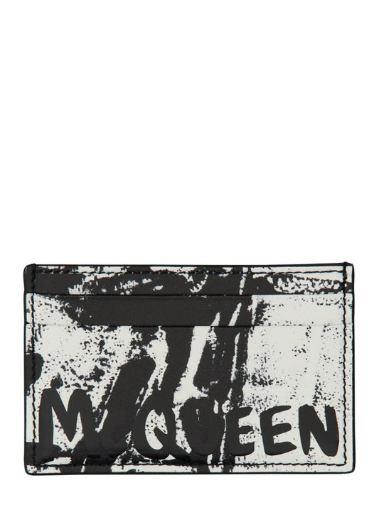 Alexander Mcqueen LEATHER CARD HOLDER