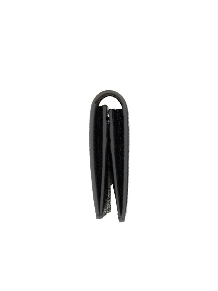 THOM BROWNE LEATHER CARD HOLDER