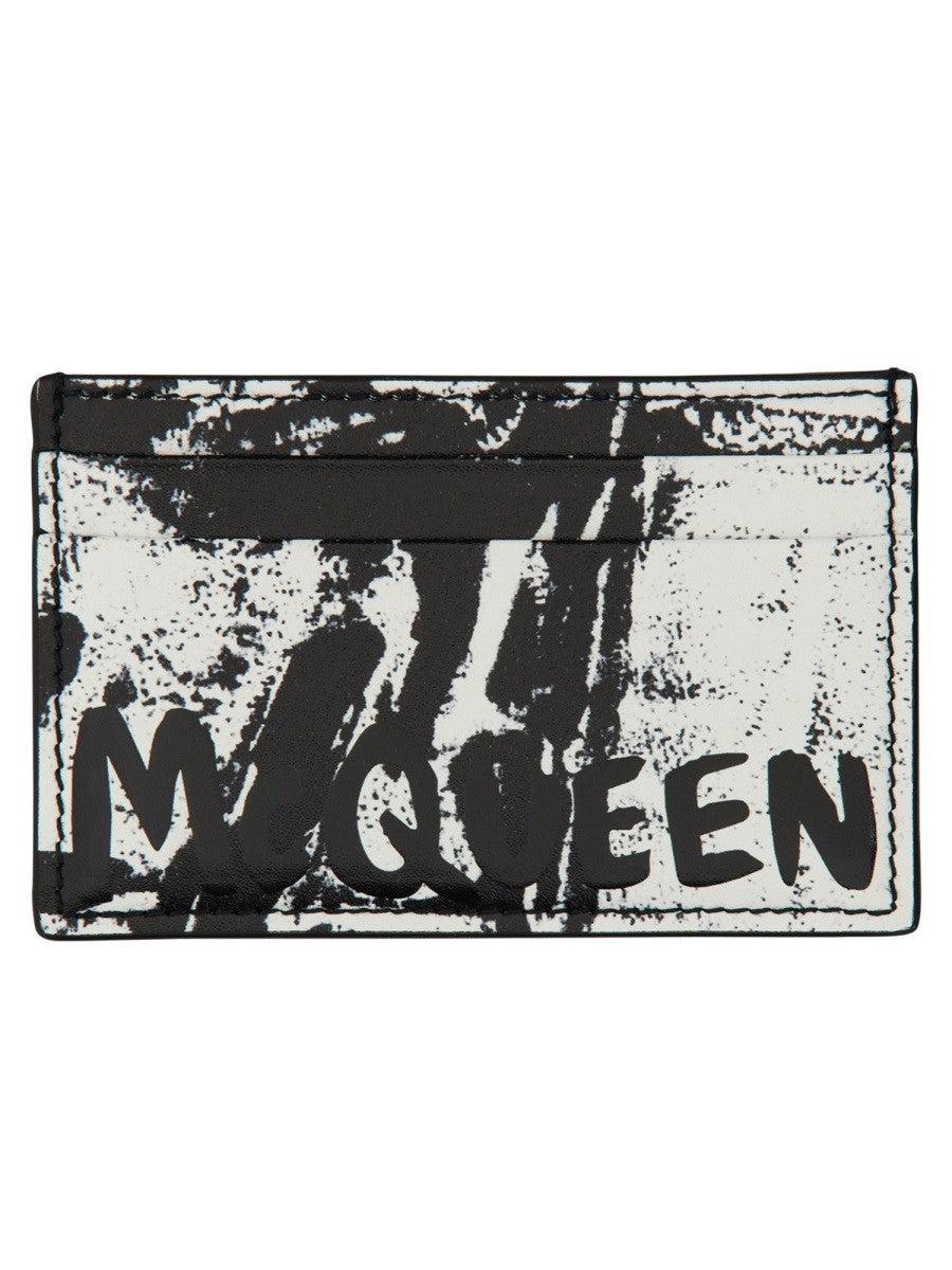 Alexander Mcqueen LEATHER CARD HOLDER