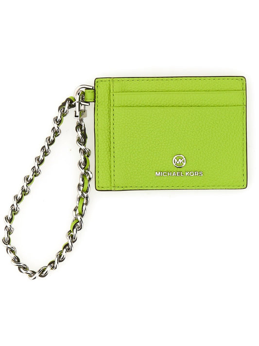 MICHAEL BY MICHAEL KORS LEATHER CARD HOLDER