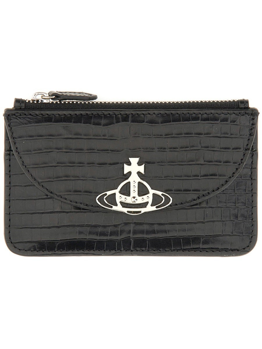 Vivienne Westwood LEATHER CARD HOLDER