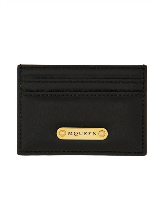 Alexander Mcqueen LEATHER CARD HOLDER