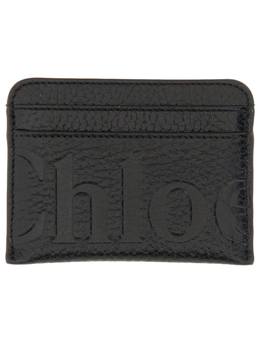 CHLOE' LEATHER CARD HOLDER