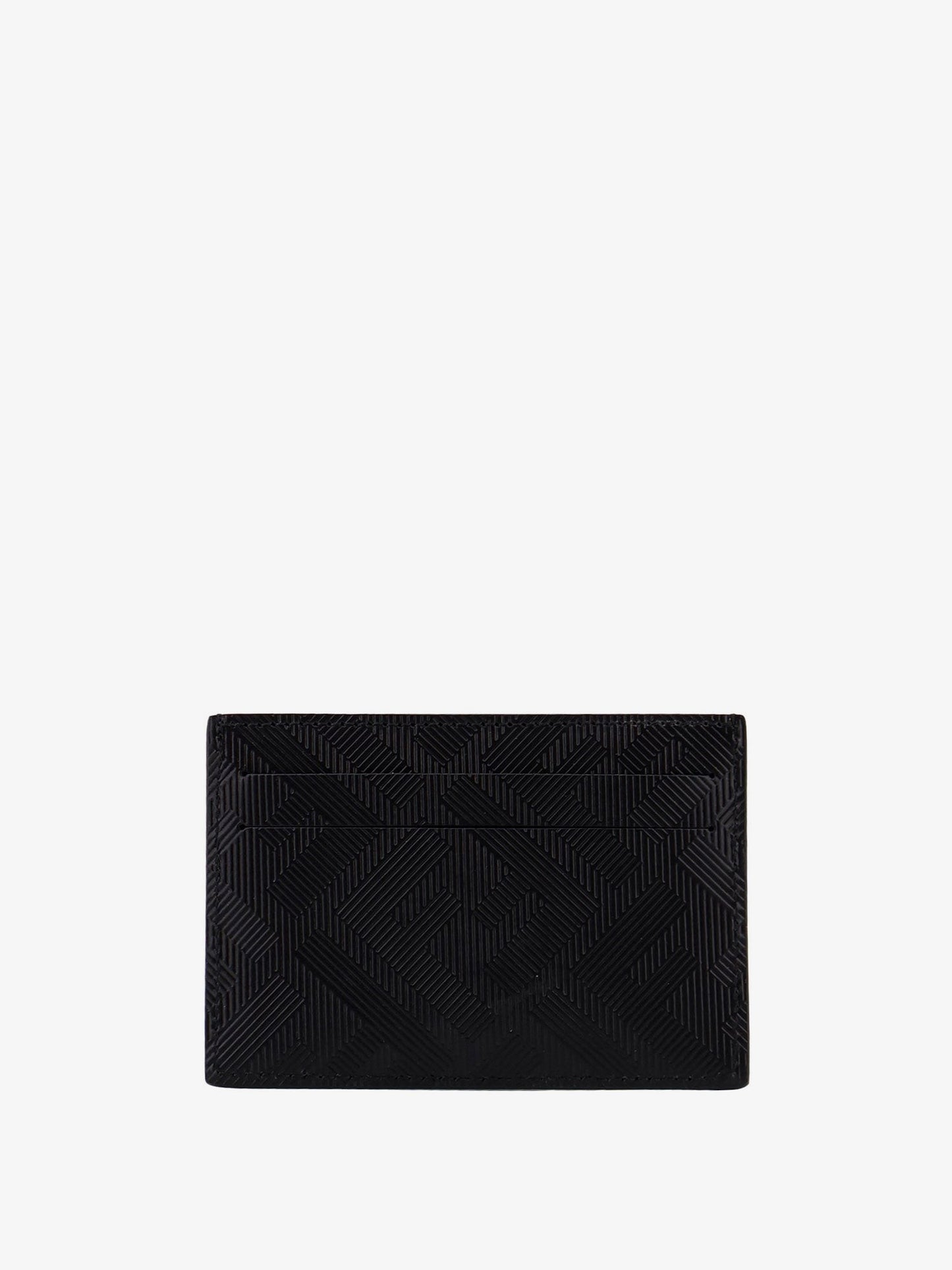 Fendi Leather cardholder with FF motif