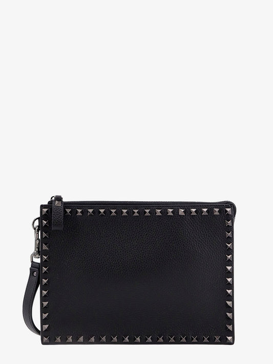 Valentino Garavani Leather clutch with iconic studs