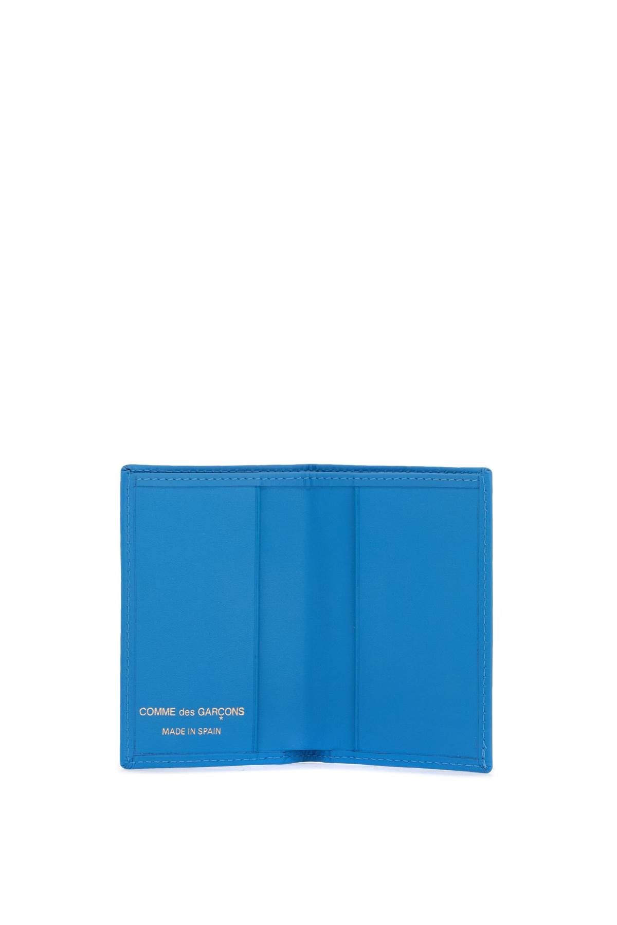 COMME DES GARCONS WALLET leather compact wallet