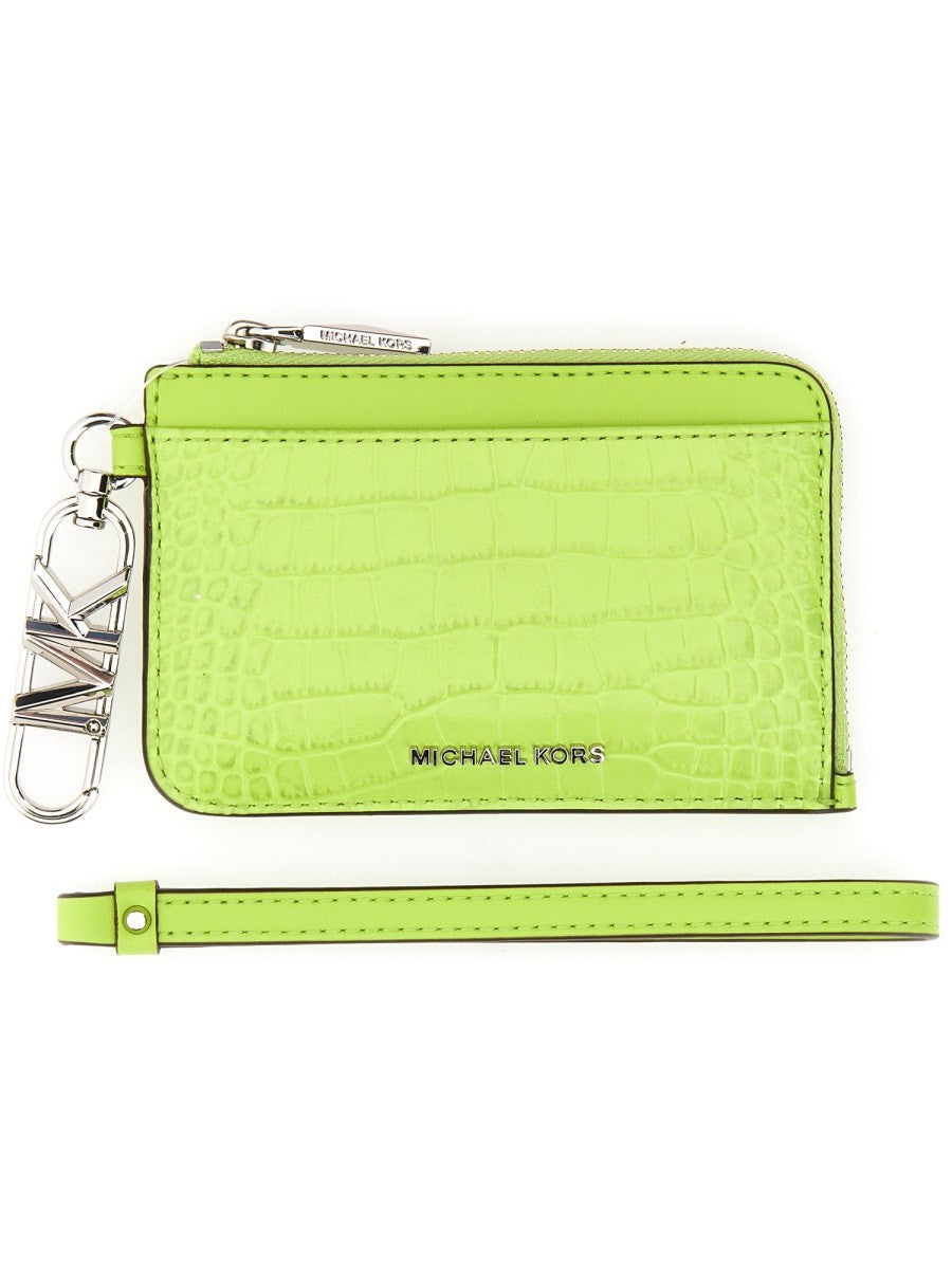 MICHAEL BY MICHAEL KORS LEATHER CREDIT CARD HOLDER